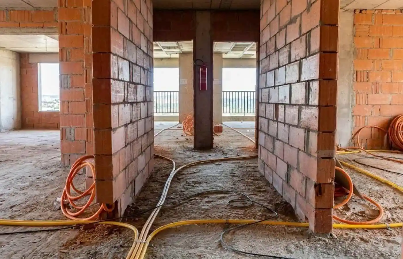 Instalação de gás executada pela J & E em obra de Poços de Caldas